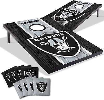 YouTheFan Las Vegas Raiders Cornhole Set