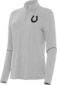 Antigua Women's Los Angeles Rams Figure 1/2-Zip Pullover Top