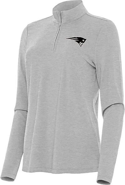Antigua Women's Miami Dolphins Figure 1/2-Zip Pullover Top