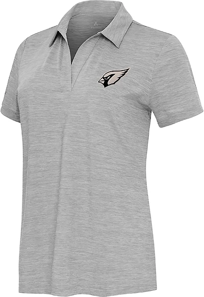 Antigua Women's Atlanta Falcons Layout V-neck Polo Shirt