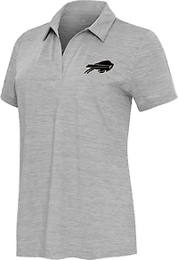 Antigua Women's Baltimore Ravens Layout V-neck Polo Shirt