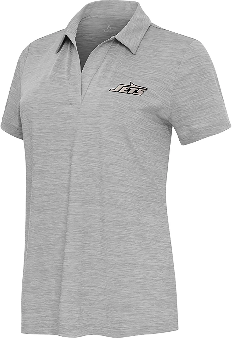 Antigua Women's Houston Texans Layout V-neck Polo Shirt