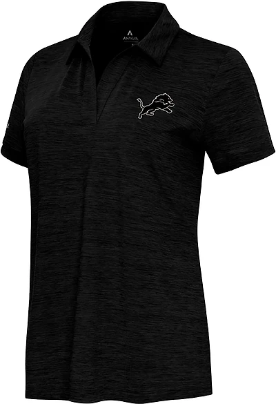 Antigua Women's New Orleans Saints Layout V-neck Polo Shirt