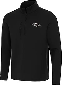 Antigua Men's Cincinnati Bengals Insider 1/4-Zip Pullover Top