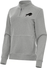 Antigua Men's Green Bay Packers Reprocess 1/4-Zip Pullover Top