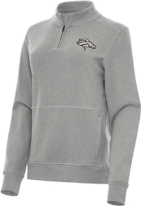 Antigua Men's Green Bay Packers Subtle 1/4-Zip Pullover Top