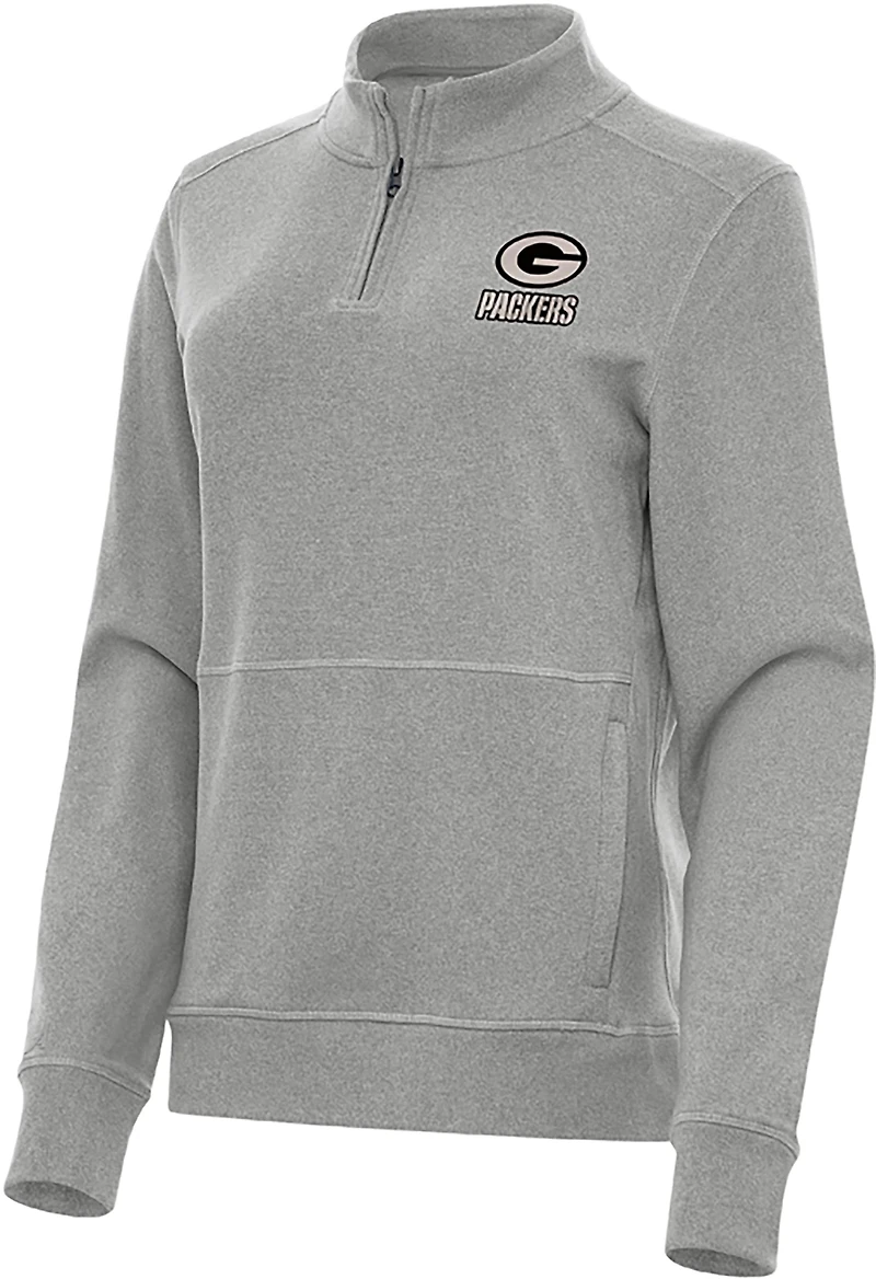 Antigua Men's Houston Texans Insider 1/4-Zip Pullover Top