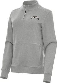 Antigua Men's Houston Texans Reprocess 1/4-Zip Pullover Top