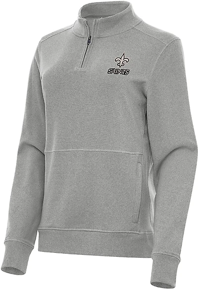 Antigua Men's Indianapolis Colts Content 1/4-Zip Pullover Top