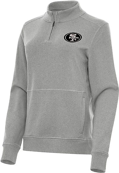 Antigua Men's Indianapolis Colts Reprocess 1/4-Zip Pullover Top