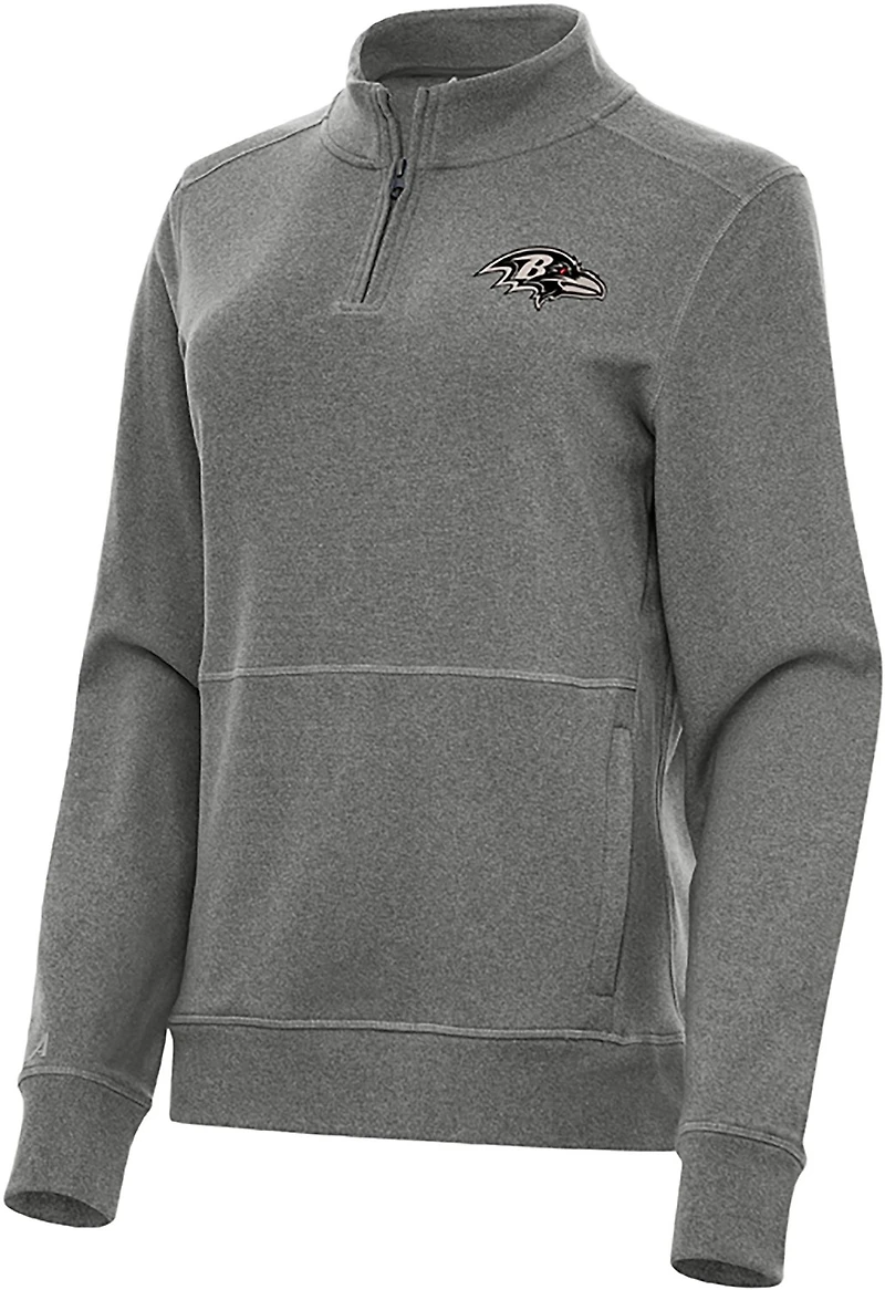 Antigua Men's Jacksonville Jaguars Reprocess 1/4-Zip Pullover Top