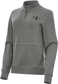 Antigua Men's Jacksonville Jaguars Reprocess 1/4-Zip Pullover Top