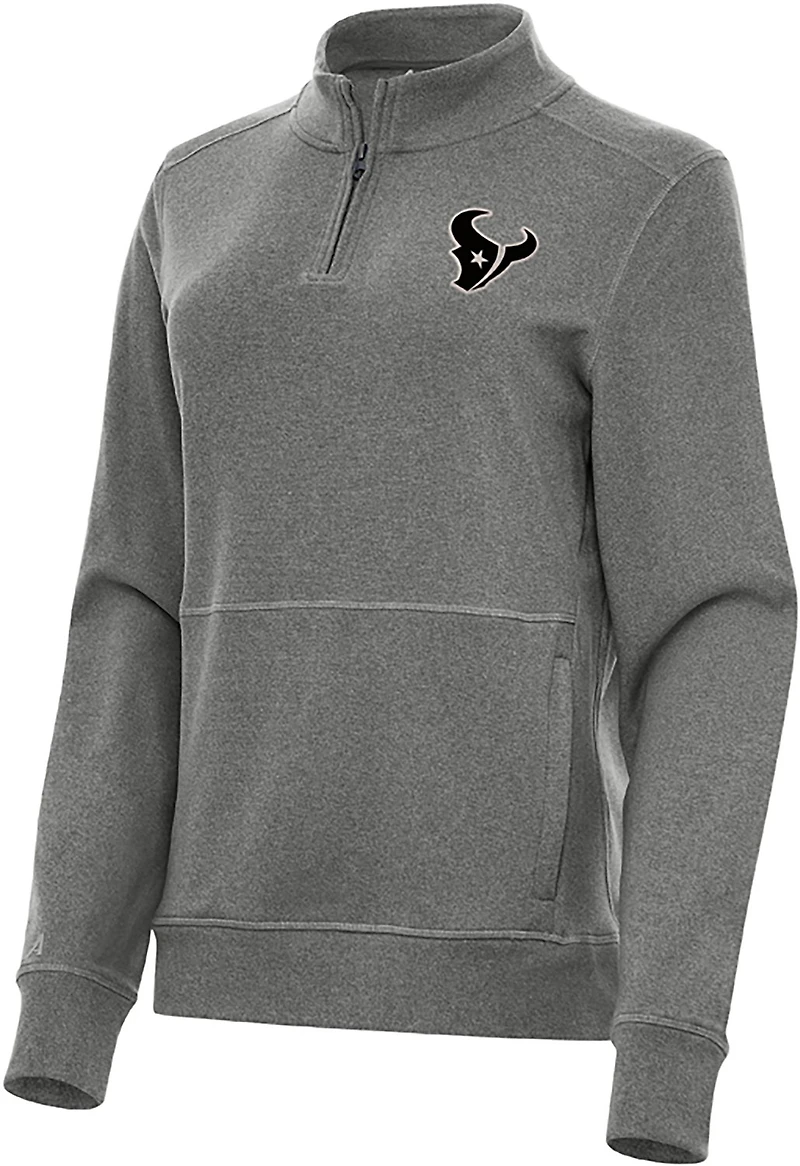 Antigua Men's Kansas City Chiefs Reprocess 1/4-Zip Pullover Top