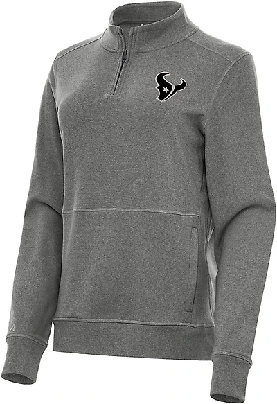 Antigua Men's Kansas City Chiefs Reprocess 1/4-Zip Pullover Top