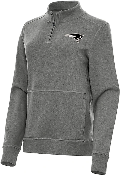 Antigua Men's Las Vegas Raiders Content 1/4-Zip Pullover Top
