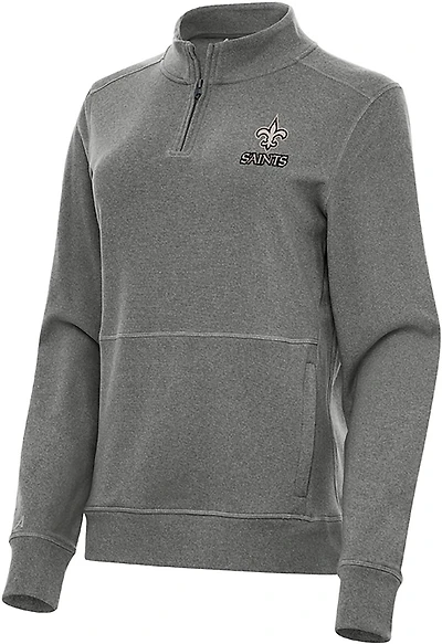 Antigua Men's Las Vegas Raiders Insider 1/4-Zip Pullover Top