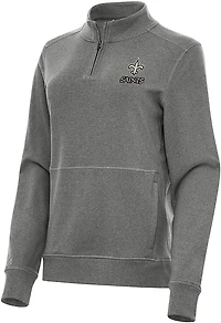 Antigua Men's Las Vegas Raiders Insider 1/4-Zip Pullover Top