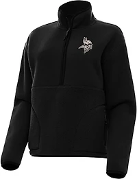 Antigua Men's New Orleans Saints Reprocess 1/4-Zip Pullover Top
