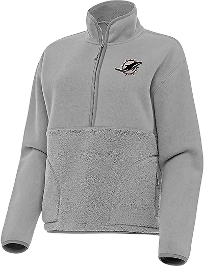 Antigua Men's Philadelphia Eagles Reprocess 1/4-Zip Pullover Top