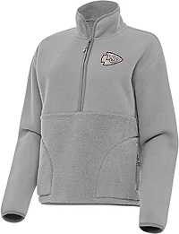 Antigua Men's San Francisco 49ers Content 1/4-Zip Pullover Top