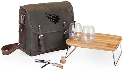 Picnic Time Tennessee Titans Adventure Wine Bag and Table Set