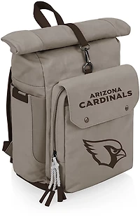 Picnic Time Arizona Cardinals Carmel Roll Top 35 Can Backpack Cooler