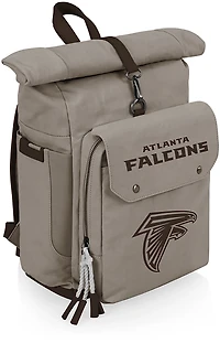 Picnic Time Atlanta Falcons Carmel Roll Top 35 Can Backpack Cooler