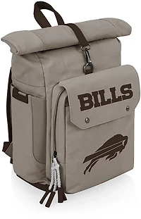 Picnic Time Buffalo Bills Carmel Roll Top 35 Can Backpack Cooler