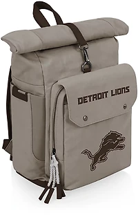 Picnic Time Detroit Lions Carmel Roll Top 35 Can Backpack Cooler