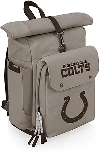 Picnic Time Indianapolis Colts Carmel Roll Top 35 Can Backpack Cooler