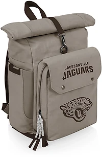 Picnic Time Jacksonville Jaguars Carmel Roll Top 35 Can Backpack Cooler
