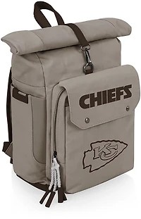 Picnic Time Kansas City Chiefs Carmel Roll Top 35 Can Backpack Cooler
