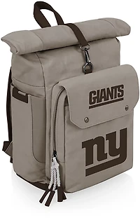 Picnic Time New York Giants Carmel Roll Top 35 Can Backpack Cooler