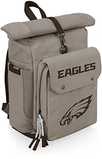 Picnic Time Philadelphia Eagles Carmel Roll Top 35 Can Backpack Cooler