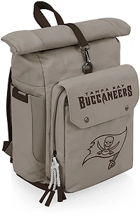 Picnic Time Tampa Bay Buccaneers Carmel Roll Top 35 Can Backpack Cooler