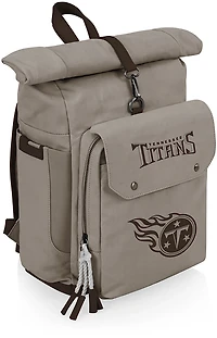 Picnic Time Tennessee Titans Carmel Roll Top 35 Can Backpack Cooler