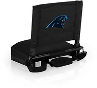 Picnic Time Carolina Panthers Gridiron Folding Padded Stadium Seat