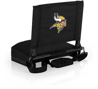 Picnic Time Minnesota Vikings Gridiron Folding Padded Stadium Seat