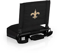 Picnic Time New Orleans Saints Gridiron Folding Padded Stadium Seat
