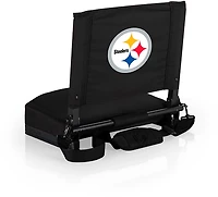 Picnic Time Pittsburgh Steelers Gridiron Folding Padded Stadium Seat