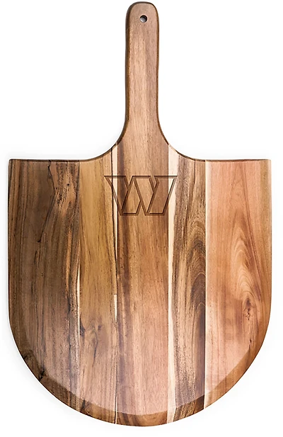 Picnic Time Washington Commanders Acacia Serving Pizza Peel