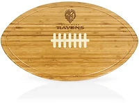 Picnic Time Baltimore Ravens Kickoff XL Football Cutting Board and Serving Tray