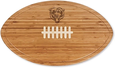 Picnic Time Chicago Bears Kickoff XL Football Cutting Board and Serving Tray