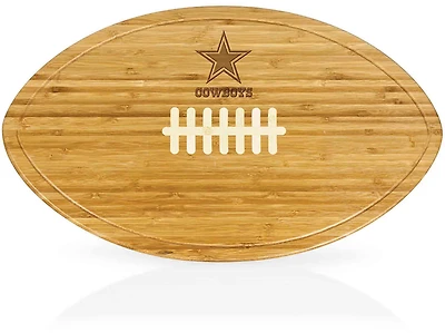 Picnic Time Dallas Cowboys Kickoff XL Football Cutting Board and Serving Tray