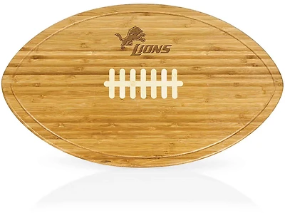 Picnic Time Detroit Lions Kickoff XL Football Cutting Board and Serving Tray
