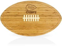 Picnic Time Kansas City Chiefs Kickoff XL Football Cutting Board and Serving Tray
