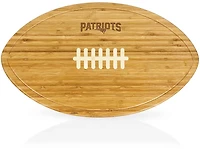 Picnic Time New England Patriots Kickoff XL Football Cutting Board and Serving Tray