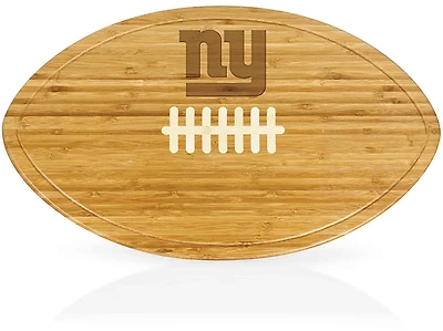 Picnic Time New York Giants Kickoff XL Football Cutting Board and Serving Tray