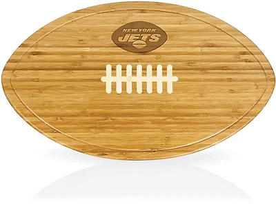 Picnic Time New York Jets Kickoff XL Football Cutting Board and Serving Tray