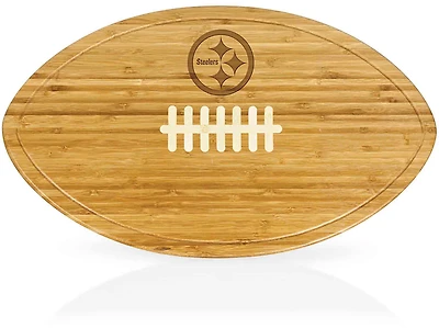 Picnic Time Pittsburgh Steelers Kickoff XL Football Cutting Board and Serving Tray